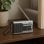 Radio portátil Klack AM/FM Compacta Altavoz Incorporado Salida Auriculares 12x5x2.5cm