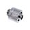 Refrigeración Líquida Alphacool Eiszapfen 16/10mm Chrome Racor Giratorio G1/4 Latón Cromado