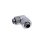 Alphacool Liquid Cooling Eiszapfen 90º G1/4 13/10mm drehbar Messing verchromt
