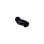 Alphacool Eiszapfen, abgewinkelt, doppelt, schwarz, 45º, G1/4, Messing, drehbar