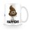 Taza cerámica Pyramid Emoji 315ml resistente a microondas y lavavajillas