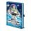 Cuaderno premium Pyramid Disney A5 240 hojas tapas duras tela cierre elástico o magnético
