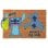 Felpudo Pyramid LILO & STITCH fibra de coco 15mm vinilo 60x40cm asa transporte