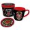Pack Stranger Things Pyramid Taza cerámica 315ml + Posavasos corcho + Lata decorada