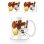 Taza cerámica 315ml Pyramid EMOJI resistente a microondas y lavavajillas
