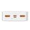 Powerbank Baseus Bipow 20000 mAh 20 W Weiß Schnellladung Adaptives Schnellladen FCP