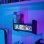 Erik Arcade Lampe Marquee MDF Acryl USB-C Li-Ionen-Akku-Regal
