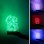 Lampe multimode Erik en méthacrylate ABS à commande unique USB Type C 17 x 20 x 5,5 cm