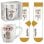 Pack taza cerámica 315ml y calcetines algodón Harry Potter Pyramid edición temática