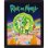 Póster lenticular Pyramid Rick & Morty 3D 23,5x28,5cm enmarcado plástico negro