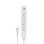 Savio LZ-11 Régua com 4x Tomadas Tipo E + 2x USB (A+C) 1.5m com Proteção Contra Sobretensão Branca