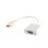 Adaptador HDMI a VGA Savio CL-27B 0,1m Blanco 1920x1200 Macho/Hembra