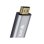 Adaptador USB-C para HDMI Uni AD1990 4K 1,8M Alumínio ABS Macho Cinzento