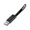 Adaptador USB-C a USB-A UNICO AD0271 compacto ABS negro 12V 12 meses garantía