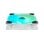 Refrigeración Aire Montech 120mm AX120 PWM ARGB Negro Pack 3 Unidades 25mm 3pin