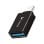 Adaptador UNICO AD1263 USB-C a USB-A 3.0 Macho/Hembra Negro compacto