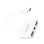 Adaptador USB C para conector de 3,5 mm UNICO AD1419 USB Tipo C e USB A Branco
