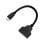 Divisor HDMI Savio AK-77 2 Salidas 1080p 60Hz Plug & Play Negro 30cm