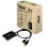 Convertidor Club 3D CAC-1130 Mini DisplayPort + USB-A a DVI Dual Link 0,6m Negro