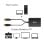 Adapter Club 3D CAC-1130 Mini DisplayPort USB-A zu DVI Dual Link 0,6m Schwarz