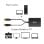 Convertidor Club 3D CAC-1130 Mini DisplayPort + USB-A a DVI Dual Link 0,6m Negro