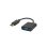 Adaptador DisplayPort Savio SAVKABELCL-90 a VGA 20cm 1080p Macho/Hembra Negro