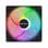 Montech GF120 Pack 3x Ventoinhas 120mm PWM ARGB 1600RPM Pretas com Hub Controlador
