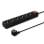 Multipresa Savio LZ-01 a 5 prese, tipo E, 1,5 m, nera, interruttore 2500 W