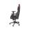 Sedia ENDORFY SCRIM RD Nero-Rosso Regolazione dell'angolo 90-150º Supporto 120 kg Pelle PU