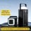 PowerBank Klack 50000mAh 22.5W Carga Rápida Triple Puerto LED ABS+PC Linterna