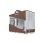 Torre Montech Heritage Pro White Micro-ATX 1x USB-C 4 Ventiladores 400mm GPU Vidrio Templado