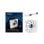 Refroidissement par air Lian Li 120 mm UNIFAN TL-LCD sans fil ARGB 1900 tr/min LCD blanc