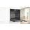 Horno eléctrico Bosch Serie 8 HRG7361B1 71L Negro panel táctil TFT vapor y limpieza catalítica