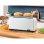 Tostapane Braun HT1110WH 2 fette 1030W Bianco incavo 25cm controllo rotativo