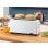 Tostador Braun HT1110WH 2 rebanadas 1030W Blanco ranura 25cm control giratorio