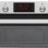 Horno eléctrico Aspes AHM10800DCX 78L Inox Negro Display LED táctil 10 programas Turbo
