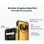 DOOGEE S200X 12GB/512GB 5G 10100mAh Pantalla AMOLED 6.72" 120Hz Huella NFC Dual SIM IP68 Naranja