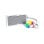 Montech Hyperflow 240mm Sistema di raffreddamento a liquido con 2 ventole PWM aRGB, AM5 Bianco
