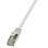 Cabo de rede LogiLink Cat5e 10m F/UTP RJ-45 macho/macho branco