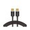 Cable Savio SAVKABELCL-166 DisplayPort 2m 8K HDR Macho/Macho Trenzado Oro Negro