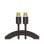 Cable Savio SAVKABELCL-166 DisplayPort 2m 8K HDR Macho/Macho Trenzado Oro Negro
