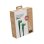 Cabo USB-C Hune Hiedra-CC 1.2m Carga Rápida 3A Verde Conectores 90º