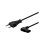 Cable Savio CL-144 3m Negro 2 Pines Macho/Macho Angular IEC Type E 250V