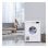 Lave-linge à chargement frontal LG 8 kg, 1400 tr/min, classe A, blanc, moteur Inverter, entraînement direct, vapeur, Wi-Fi