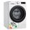 Lavadora LG 10kg Carga Frontal 1400rpm Clase A Blanca Direct Drive Steam Display LED