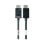 Cable DisplayPort 2.1 Club 3D Bidireccional 4K 240Hz Negro 1.2M