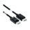 Cable DisplayPort 2.1 Club 3D Bidireccional 4K 240Hz Negro 1.2M