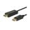 Cable DisplayPort Savio CL-183 1.5m HDMI macho chapado en oro 1080p Negro