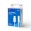 Adaptador SAVIO AK-52 USB-C a Mini Jack 3.5 mm DAC Blanco Macho-Hembra