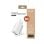 Hune Huron Cargador 65 W Triple Puerto USB-C+USB-C+USB-A Carga Rápida Blanco Nieve